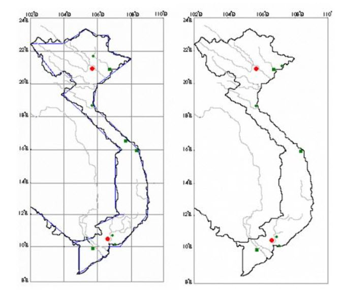 Cách vẽ lược đồ Việt Nam địa lý 12 trên giấy A4 đơn giản