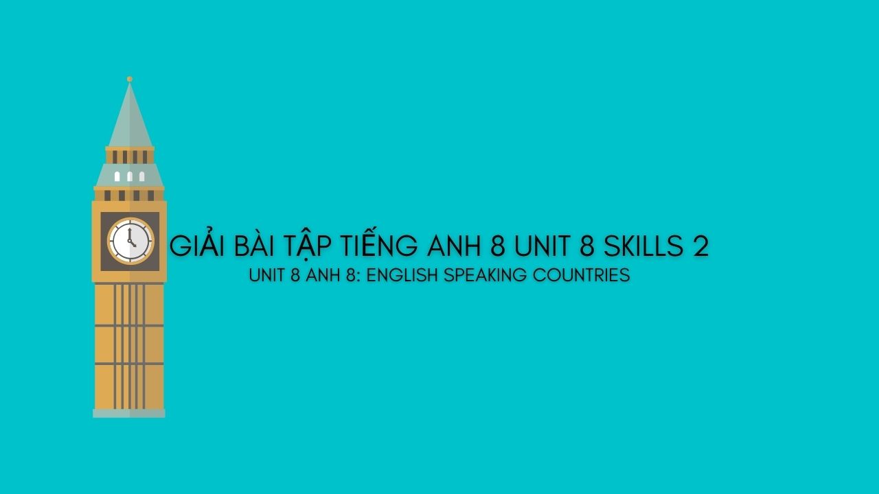 tiếng anh lớp 8 unit 3 teenagers skills 2