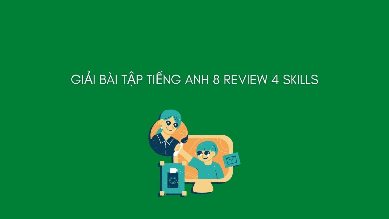 tiếng anh lớp 8 review 2 unit 4 5 6 skills