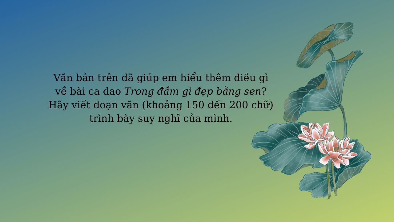 Bài ca dao là một phần không thể thiếu trong văn hóa và truyền thống Việt Nam. Hãy cùng xem các hình ảnh tương ứng với bài ca dao để tìm hiểu thêm về nghệ thuật và văn hóa truyền thống Việt Nam thanh bình và hạnh phúc.