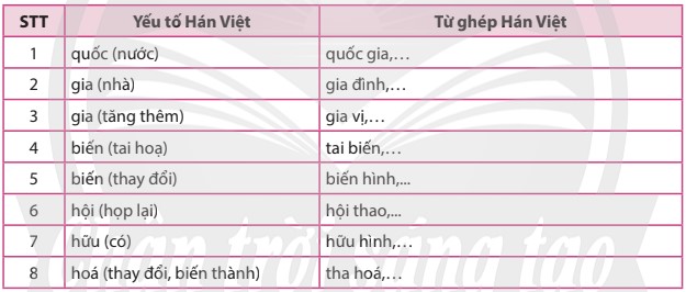Thực hành tiếng Việt lớp 7 Chân trời sáng tạo tập 1 trang 64 câu 2