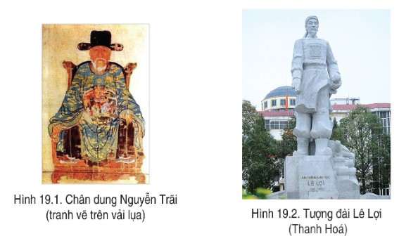 Soạn Lịch Sử 7 Bài 19 Cánh Diều: Khởi nghĩa Lam Sơn (1418 - 1427) hình 19.1, 19.2