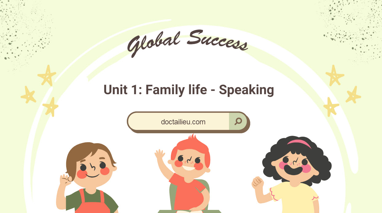 tiếng anh 10 unit 3 speaking global success