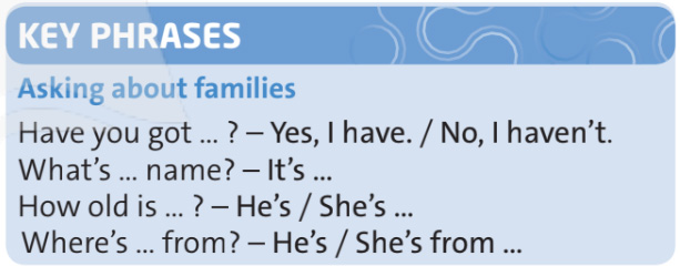 Câu 4 trang 6 Tiếng Anh 7 Friends plus Key phrases