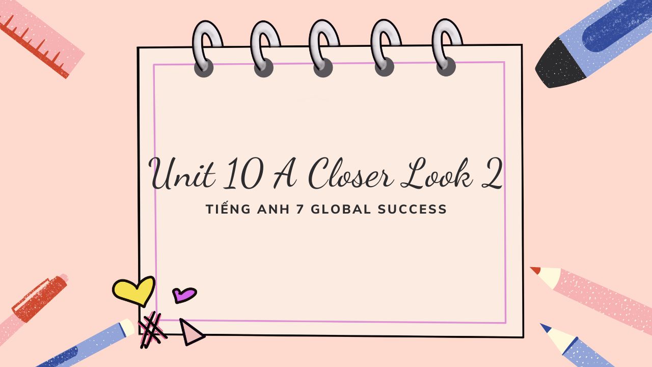 a closer look 2 unit 10 lớp 8 global success