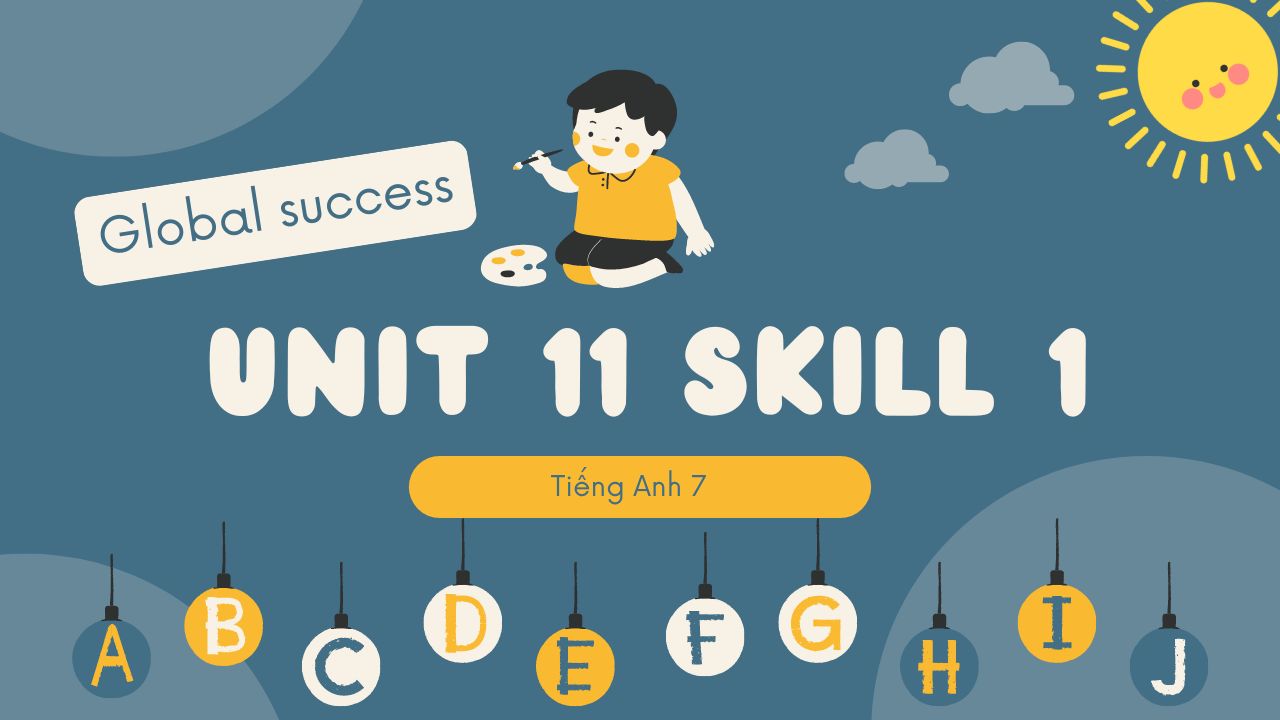 Tiếng Anh 7 Global Success Unit 11 Skills 1