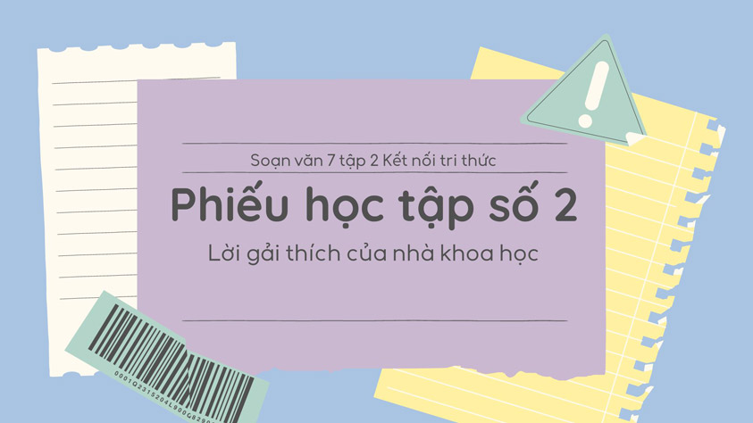 Phiếu Học Tập Số 2 Lớp 7 Kì 2 Có đáp án