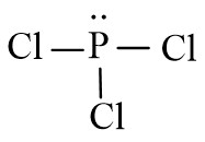 Để hình thành phân tử phosphorus trichloride (PCl3) thì