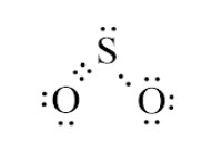 Sự hình thành liên kết cho nhận trong phân tử SO2 công thức e