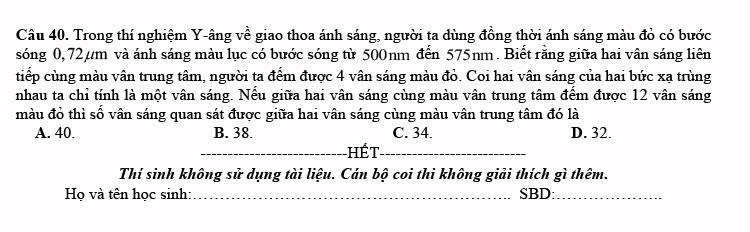 Đề thi thử vật lý 2023 lần 3 trường THPT Nguyễn Viết Xuân trang 5