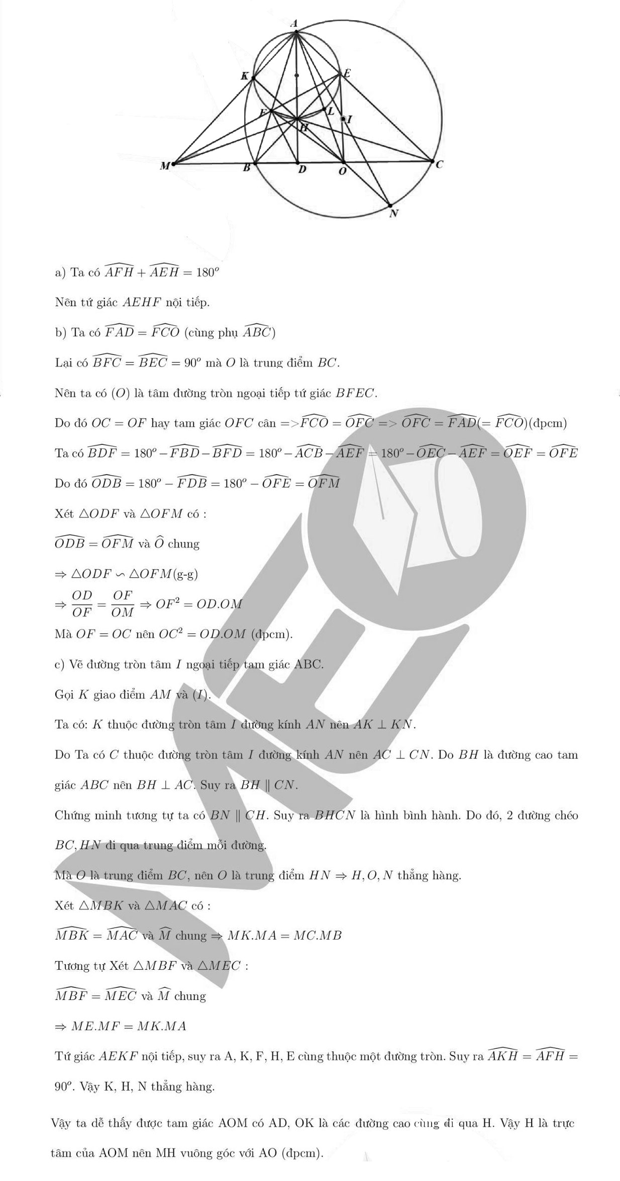 Đáp án đề thi vào lớp 10 môn Toán tỉnh Nghệ An 2023 câu 4