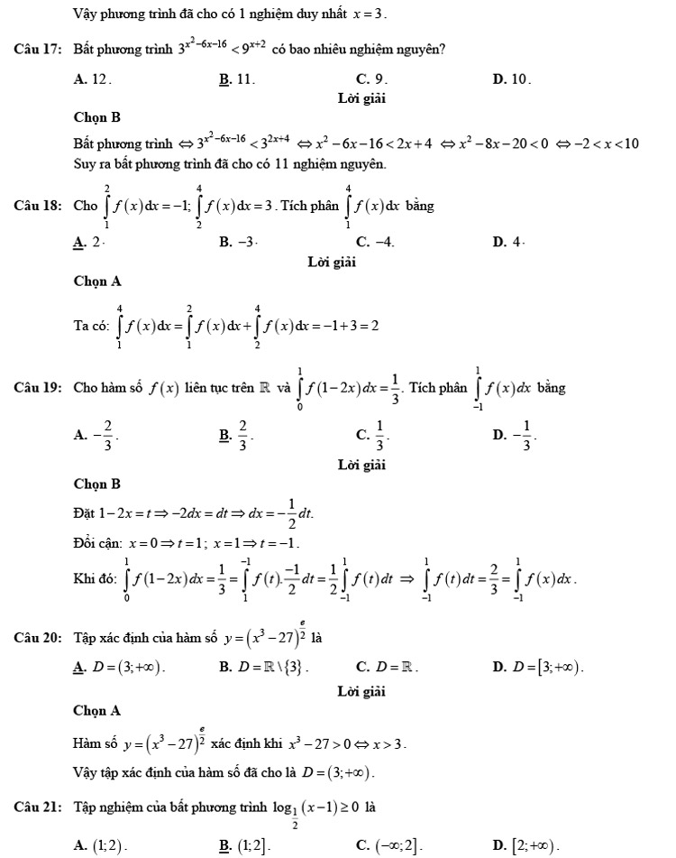 Đáp án đề thi thử toán 2023 cụm Sóc Sơn - Mê Linh lần 2 trang 7