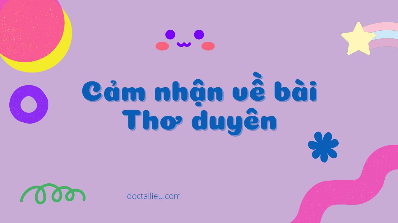 C m nh n v b i th duy n