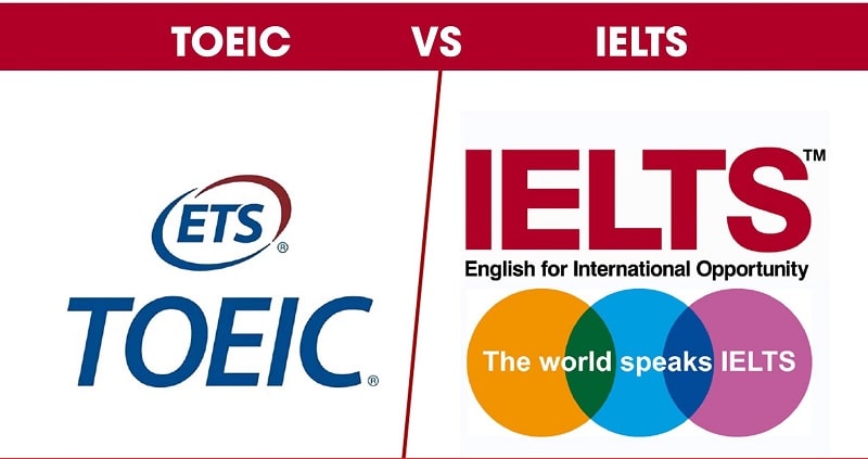 Sự khác nhau giữa TOEIC và IELTS