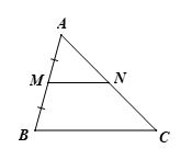 Đường trung bình của tam giác hình 3