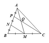 Đường trung bình của tam giác hình 4