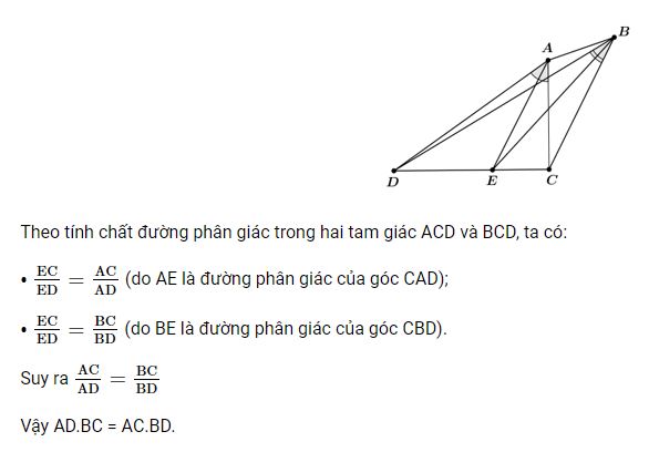 Giải Tính chất đường phân giác của tam giác hình 12