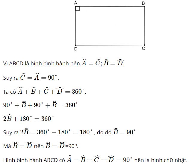 Giải Toán 8 Kết nối tri thức Hình chữ nhật hình 1