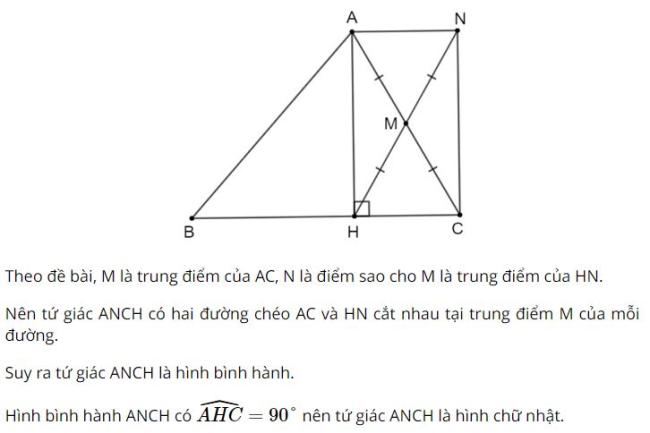 Giải Toán 8 Kết nối tri thức Hình chữ nhật hình 2