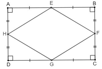 Giải Toán 8 Kết nối tri thức Hình thoi và hình vuông hình 5
