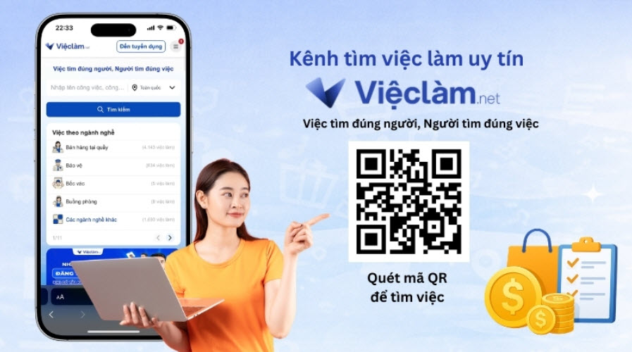 Vieclam.net - Nơi tìm việc làm thêm cho học sinh uy tín, chất lượng