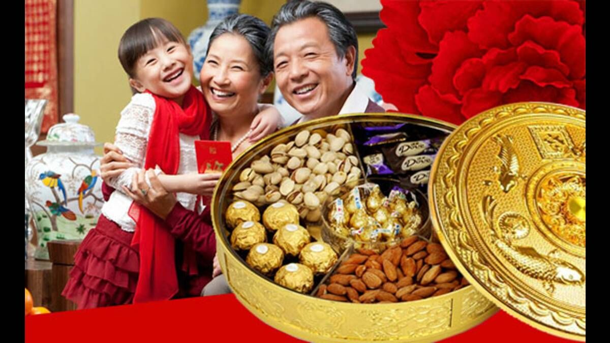Khay kẹo mời Tết Nguyên đán ở Trung Quốc có ý nghĩa gì?