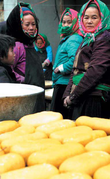 Độc đáo món ăn Tết Nguyên đán của người dân tộc vùng núi