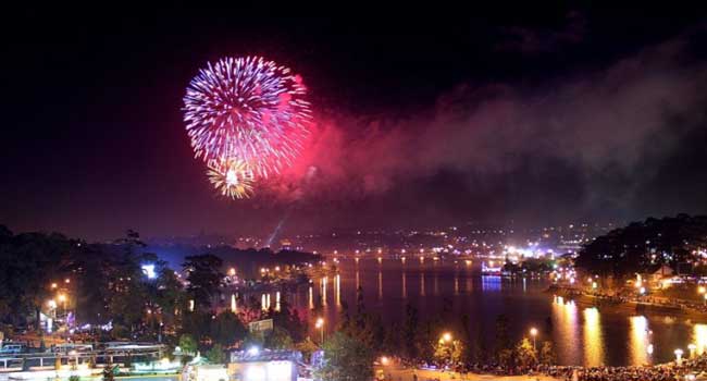 dia diem ban phao hoa tet 2019 tai lam dong