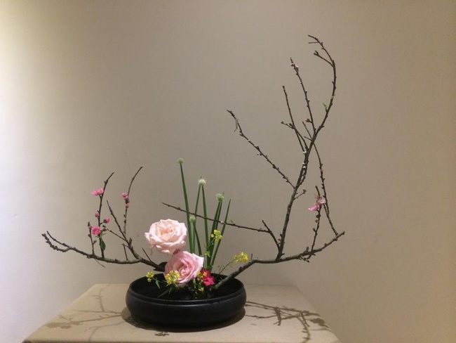 Học cắm hoa Ikebana nghệ thuật bày Tết Nguyên đán