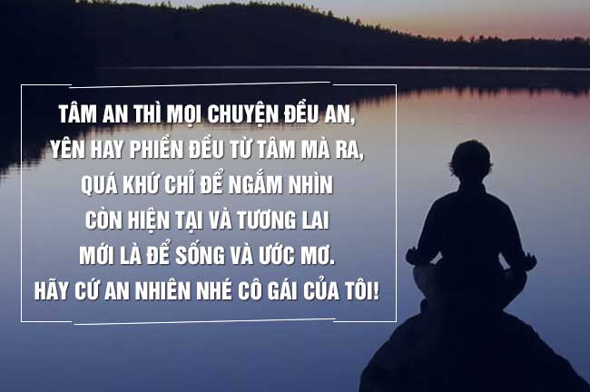 Tâm an thì mọi chuyện đều an...