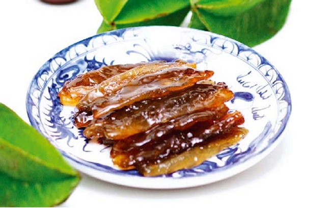 Tết Nguyên đán dẻo ngọt món mứt khế khô mẹ làm