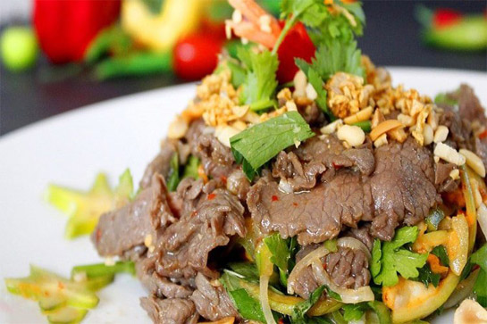 Tết Nguyên đán làm gỏi bò bóp thấu chống ngán kiểu miền Nam