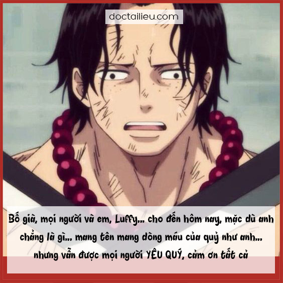 Xếp hạng 10 câu nói hay nhất của Portgas D Ace trong One Piece 5