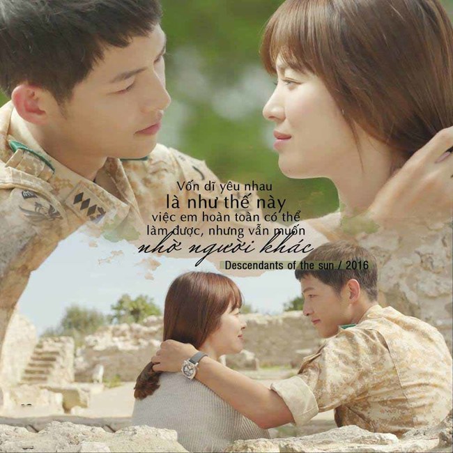 Câu nói lãng mạn trong Hậu duệ mặt trời của cặp đôi Yoo Shi Jin và Kang Mo Yeon 5